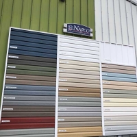 Hannibal Napco American Herald Vinyl Siding Outdoor Display
