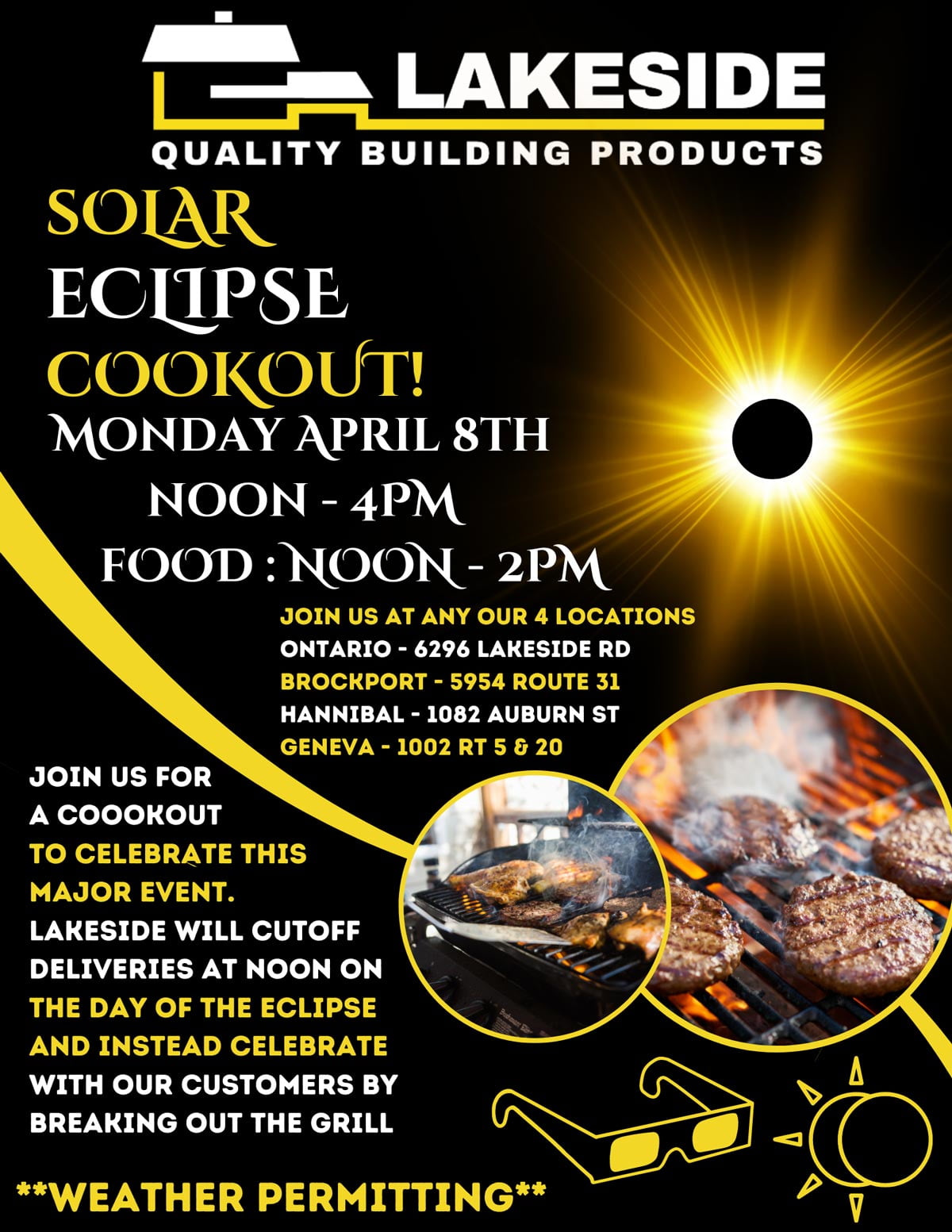 Promotions Lakeside Roofing & Siding Servicing Western & Central NY